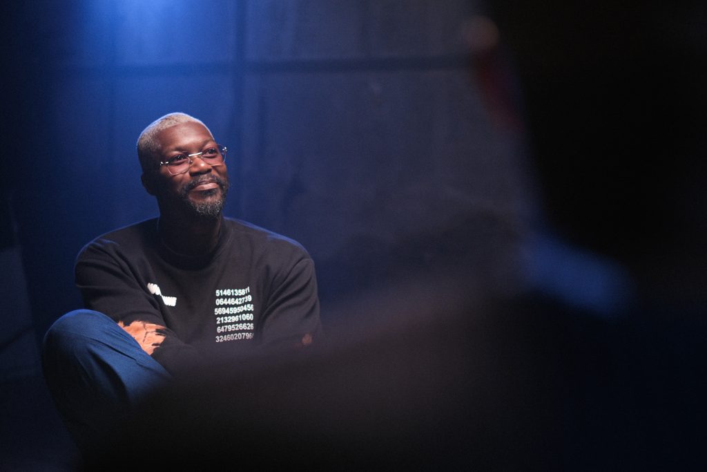 Djibril Cissé, Paris, 2022 May the 18th. Filming of the documentary film Twilight of the champions.
