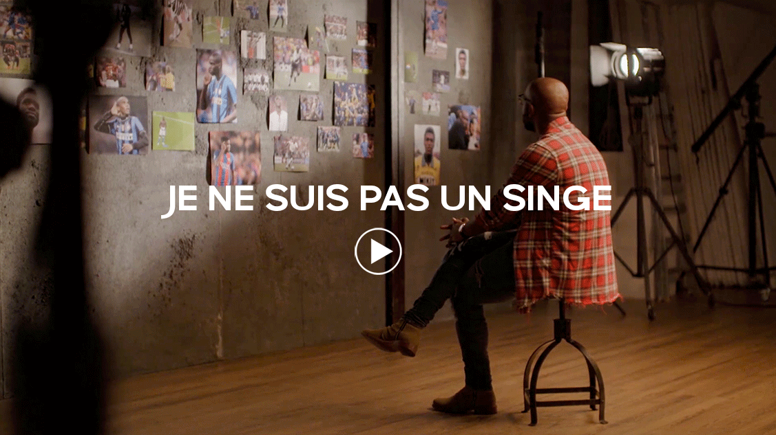 JE NE SUIS PAS UN SINGE